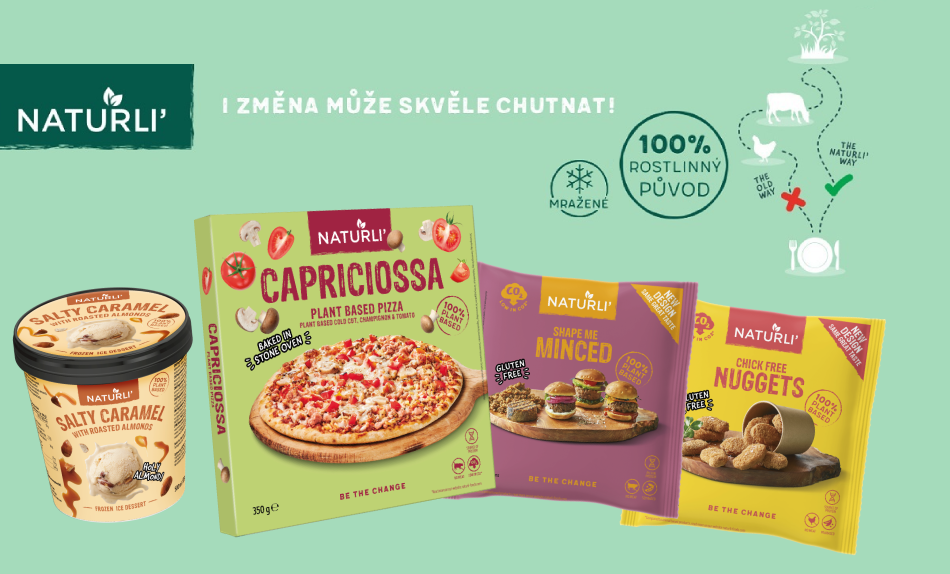 NATURLI‘– skvělá chuť bez kompromisů!