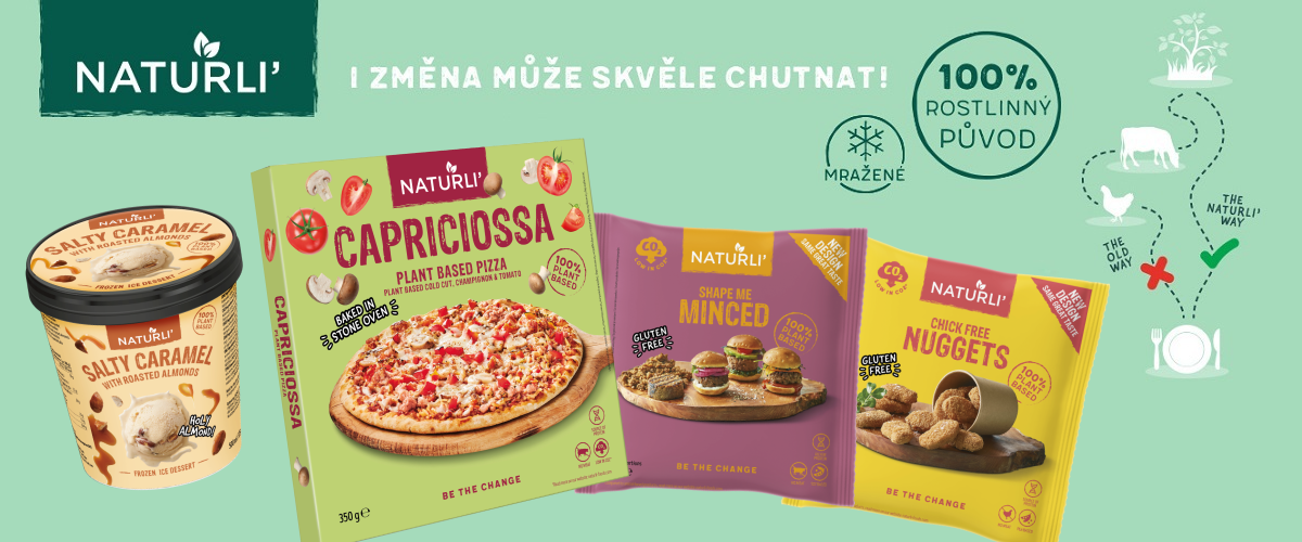 NATURLI‘– skvělá chuť bez kompromisů!